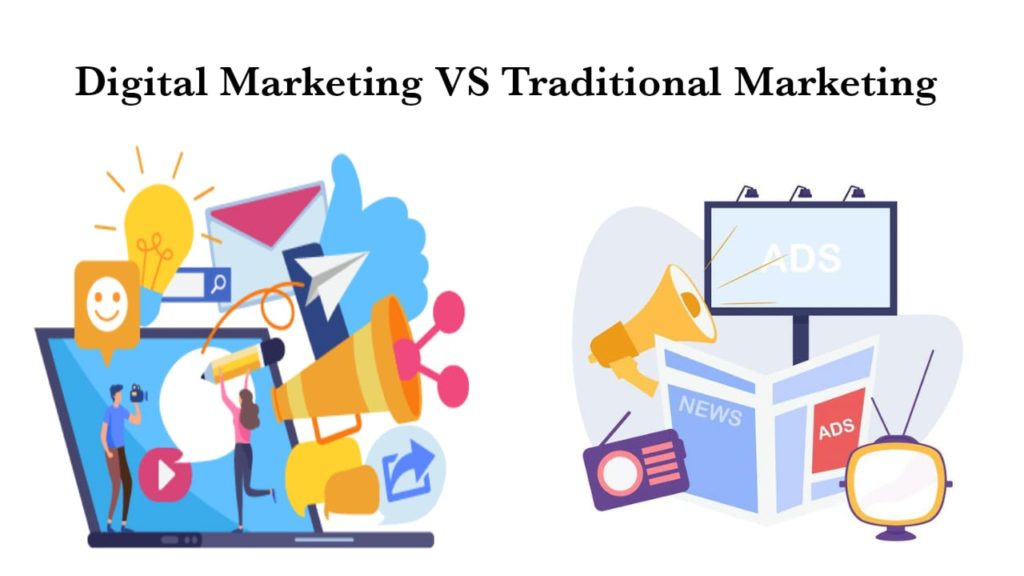 Benefits of digital marketing vs traditional marketing